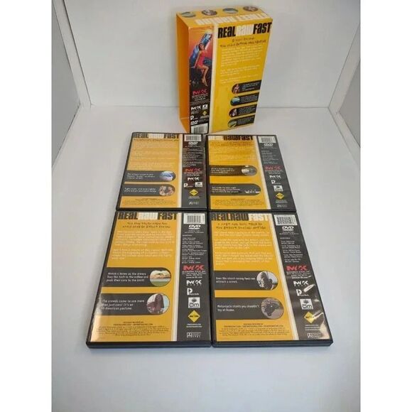 Street Racing: Real, Raw, Fast - Boxed Set (DVD, 2002, 4-Disc Set) - Picture 8 of 16